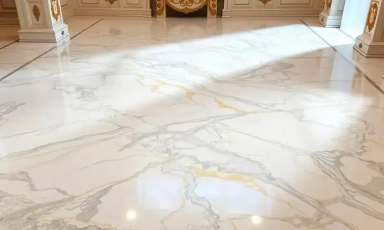 Lantai marmer polish, Sumber: londonmarblestone.co.uk