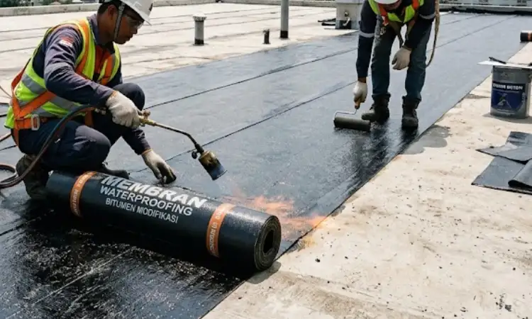 Waterproofing membrane, Sumber: AI